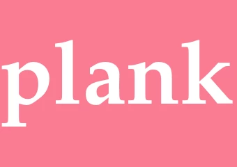 Synonym plank