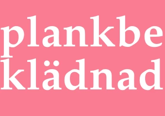 Synonym plankbeklädnad