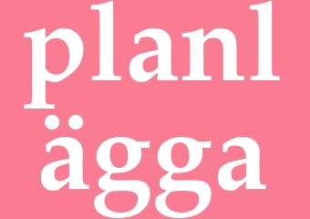 Synonym planlägga