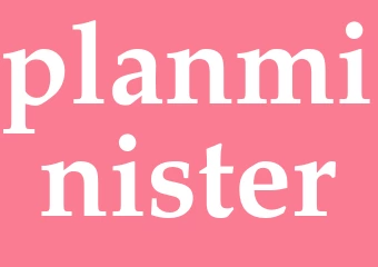 Synonym planminister