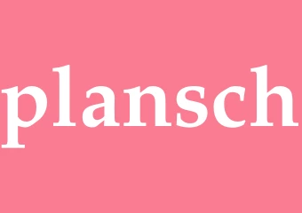 Synonym plansch