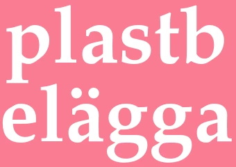 Synonym plastbelägga