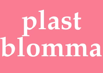 Synonym plastblomma
