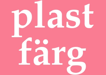 Synonym plastfärg