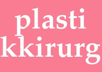 Synonym plastikkirurg