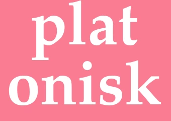 Synonym platonisk