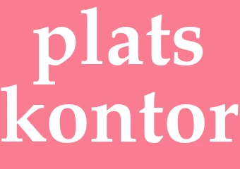 Synonym platskontor