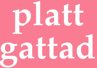 Synonym plattgattad