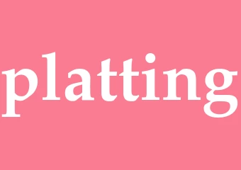 Synonym platting