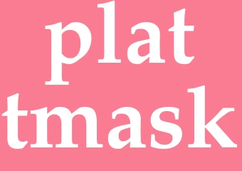 Synonym plattmask