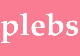 Synonym plebs