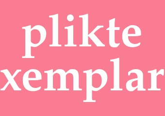 Synonym pliktexemplar