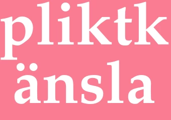 Synonym pliktkänsla