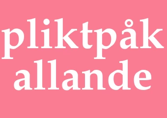 Synonym pliktpåkallande