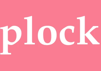 Synonym plock