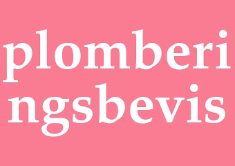 Synonym plomberingsbevis