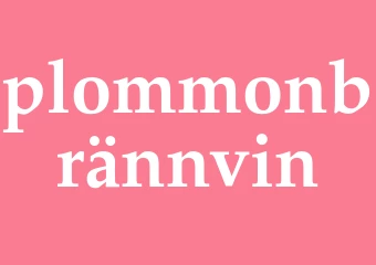 Synonym plommonbrännvin