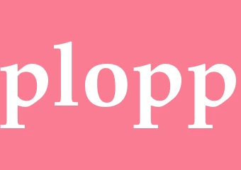 Synonym plopp