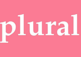 Synonym plural