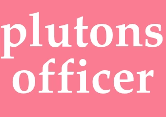 Synonym plutonsofficer