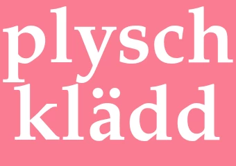 Synonym plyschklädd