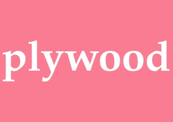 Synonym plywood