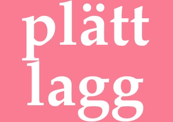 Synonym plättlagg