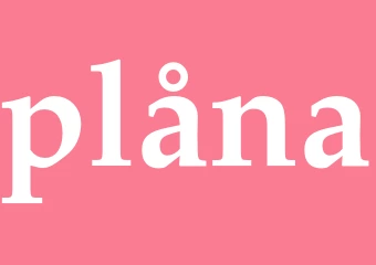 Synonym plåna