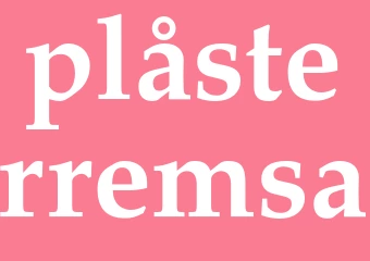 Synonym plåsterremsa