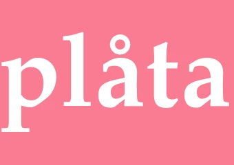 Synonym plåta