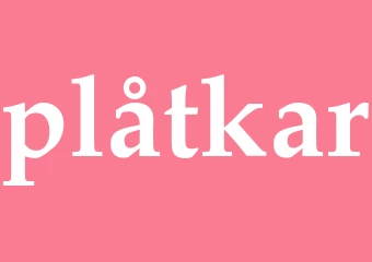 Synonym plåtkar