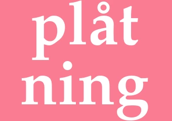 Synonym plåtning