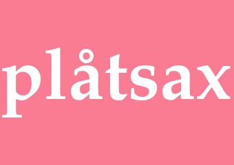 Synonym plåtsax