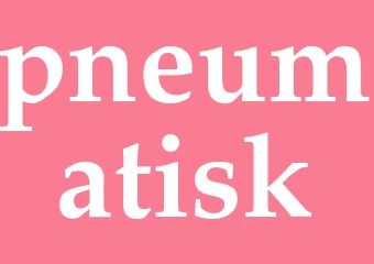 Synonym pneumatisk