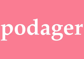 Synonym podager