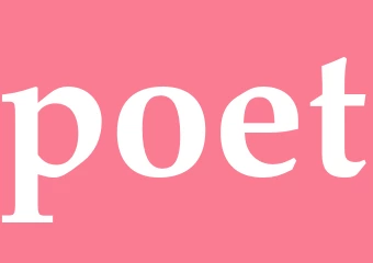Synonym poet