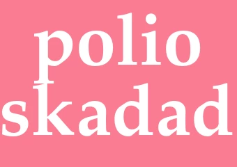 Synonym polioskadad