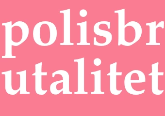 Synonym polisbrutalitet