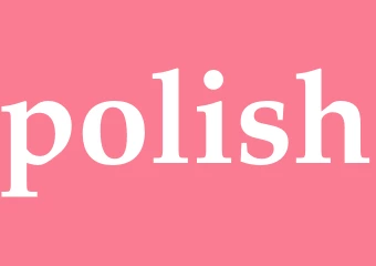 Synonym polish