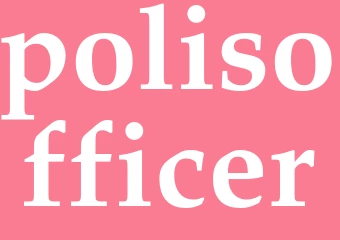 Synonym polisofficer