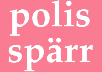 Synonym polisspärr