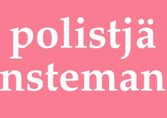 Synonym polistjänsteman