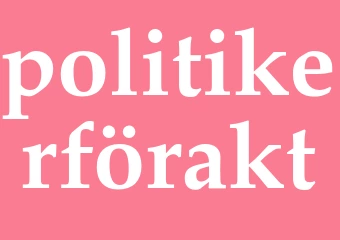 Synonym politikerförakt