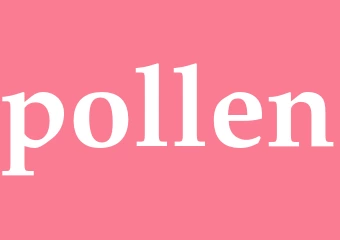 Synonym pollen