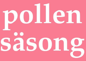 Synonym pollensäsong
