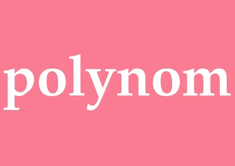 Synonym polynom