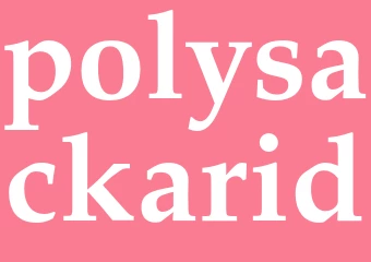 Synonym polysackarid