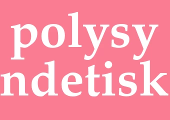 Synonym polysyndetisk