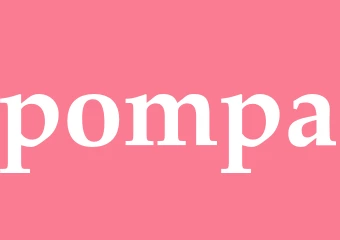 Synonym pompa
