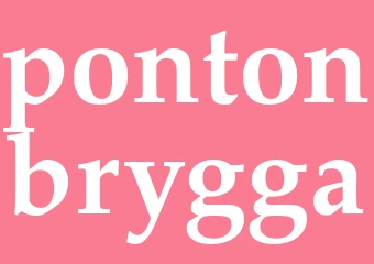 Synonym pontonbrygga